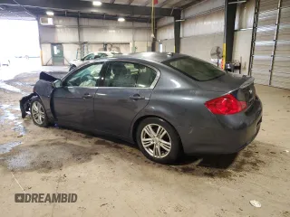 2012 Infiniti G25 x with VIN JN1DV6AR4CM731601, listed as a Copart auction lot 85343624 with Not Provided miles and Salvage Title. Bid and sale history available at DreamBid. Image 2.
