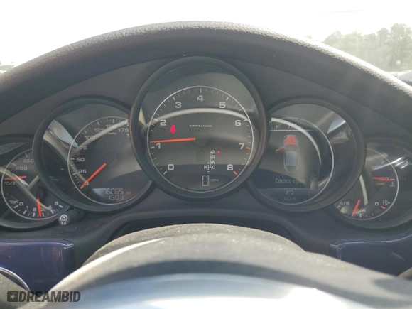 2016 Porsche Panamera 4 with VIN WP0AA2A79GL000127, listed as a Copart auction lot 56220614 with 76,065 mi miles and Salvage Title. Bid and sale history available at carsss.com. Image 9.