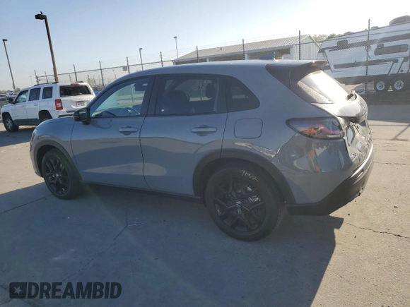 2024 Honda HR-V Sport with VIN 3CZRZ1H59RM751315, listed as a Copart auction lot 52126315 with 14,897 mi miles and Salvage title. Bid and sale history available at DreamBid. Image 2.