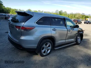 2015 Toyota Highlander Limited z VIN 5TDDCRFH2FS008097, wystawiony jako Copart lot #57512025 z przebiegiem 117 919 mil mil oraz Szkoda całkowita • Salvage title. Historia ofert i sprzedaży dostępna na DreamBid. Obrazek 3.