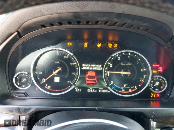 2017 BMW X6 sDrive35i with VIN 5UXKU0C34H0G69209, listed as a Copart auction lot 53488385 with 112,083 mi miles and Clean Title. Bid and sale history available at DreamBid. Image 9.