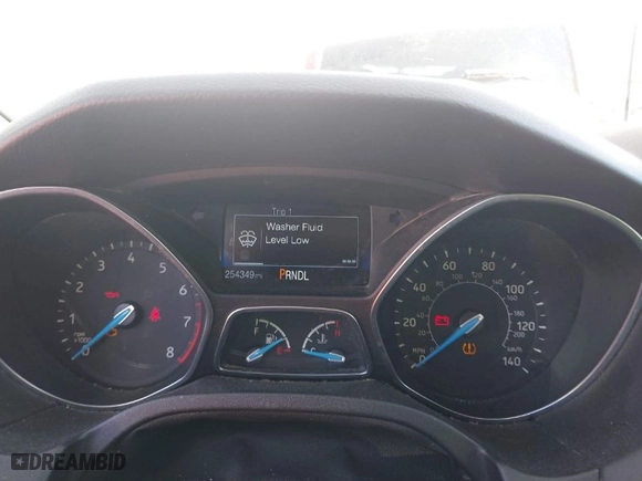 2016 Ford Focus S with VIN 1FADP3E2XGL357547, listed as a IAAI auction lot 42037636 with 254,349 mi miles. Bid and sale history available at carsss.com. Image 7.
