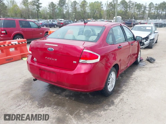 2011 Ford Focus SE with VIN 1FAHP3FN6BW133127, listed as a IAAI auction lot 42009740 with 75,088 mi miles and . Bid and sale history available at DreamBid. Image 4.