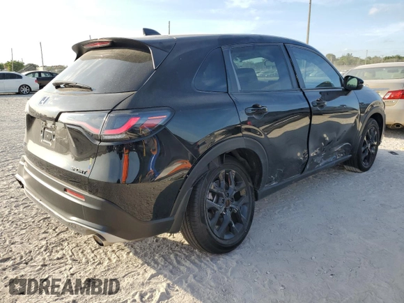 2023 Honda HR-V Sport with VIN 3CZRZ1H55PM708359, listed as a Copart auction lot 46360735 with 31,713 mi miles and Salvage Title. Bid and sale history available at carsss.com. Image 3.