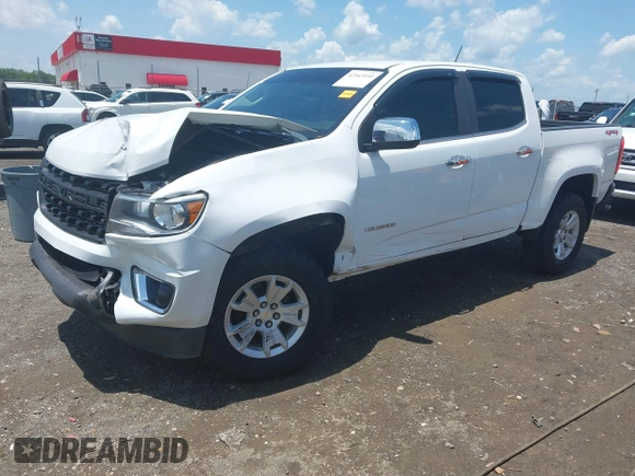 2018 Chevrolet Colorado 4WD LT z VIN 1GCGTCEN3J1108460, wystawiony jako IAAI lot #42543935 z przebiegiem 81 203 mil mil oraz . Historia ofert i sprzedaży dostępna na DreamBid. Obrazek 2.