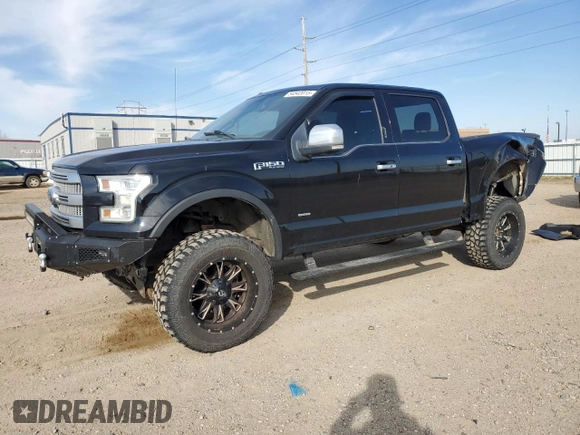2016 Ford F-150 XLT with VIN 1FTEW1EG8GFA54508, listed as a Copart auction lot 54542015 with 194,196 mi miles and Salvage title. Bid and sale history available at DreamBid. Image 1.