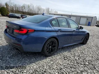 2022 BMW 5 Series 540i xDrive with VIN WBA73BJ07NCH66751, listed as a Copart auction lot 53653415 with 60,059 mi miles and Salvage title. Bid and sale history available at DreamBid. Image 3.