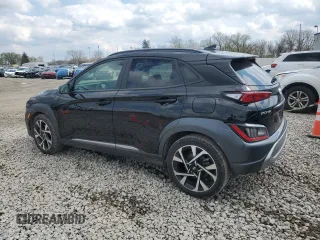 2022 Hyundai Kona Limited with VIN KM8K5CA32NU844461, listed as a Copart auction lot 52772795 with 18,251 mi miles and Salvage Title. Bid and sale history available at DreamBid. Image 2.