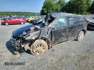 2017 Dodge Journey SXT z VIN 3C4PDCBG5HT510762, wystawiony jako Copart lot #59426205 z przebiegiem Nie podano mil oraz Szkoda całkowita • Salvage title. Historia ofert i sprzedaży dostępna na DreamBid. Obrazek 1.