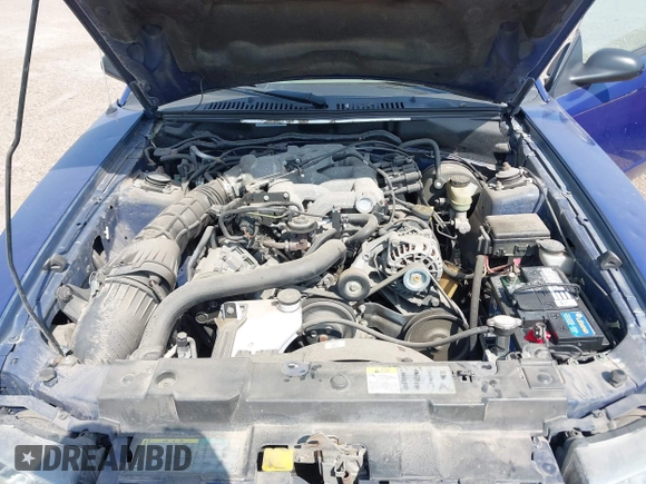 2004 Ford Mustang Deluxe with VIN 1FAFP44454F126387, listed as a IAAI auction lot 41948123 with 114,686 mi miles. Bid and sale history available at carsss.com. Image 10.