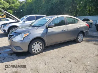 2017 Nissan Versa S Plus z VIN 3N1CN7AP2HL842519, wystawiony jako Copart lot #57566045 z przebiegiem 110 293 mil mil oraz Szkoda całkowita • Salvage title. Historia ofert i sprzedaży dostępna na DreamBid. Obrazek 1.