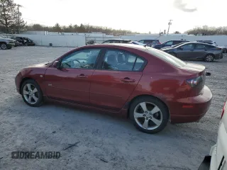 2006 Mazda 3 s with VIN JM1BK324861534368, listed as a Copart auction lot 41458435 with 147,841 mi miles and Salvage Title. Bid and sale history available at DreamBid. Image 2.