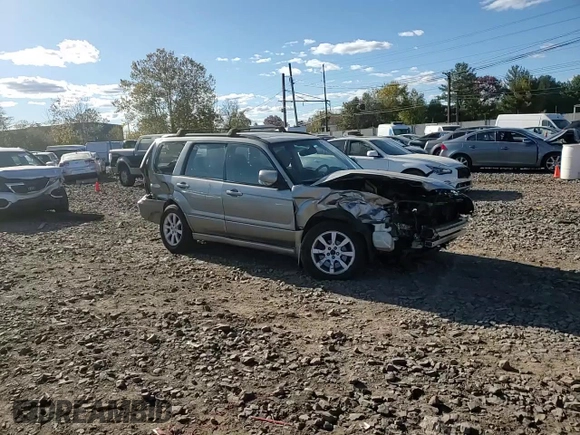 2007 Subaru Forester X w/Premium Pkg with VIN JF1SG65677H706484, listed as a Copart auction lot 76497194 with 0 mi miles and Salvage Title. Bid and sale history available at carsss.com. Image 11.