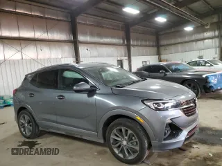 2022 Buick Encore GX Essence with VIN KL4MMGSLXNB018646, listed as a Copart auction lot 88899385 with 15,757 mi miles and Salvage title. Bid and sale history available at DreamBid. Image 4.