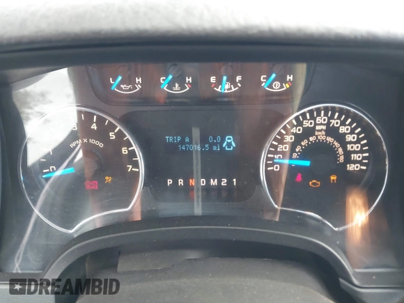 2013 Ford F-150 XL with VIN 1FTFW1CTXDFA92435, listed as a IAAI auction lot 41944748 with 147,016 mi miles. Bid and sale history available at carsss.com. Image 7.