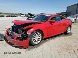 2012 Infiniti G37 Convertible with VIN JN1CV6FE8CM202928, listed as a Copart auction lot 50683685 with 0 mi miles and Salvage Title. Bid and sale history available at carsss.com. Image 1.