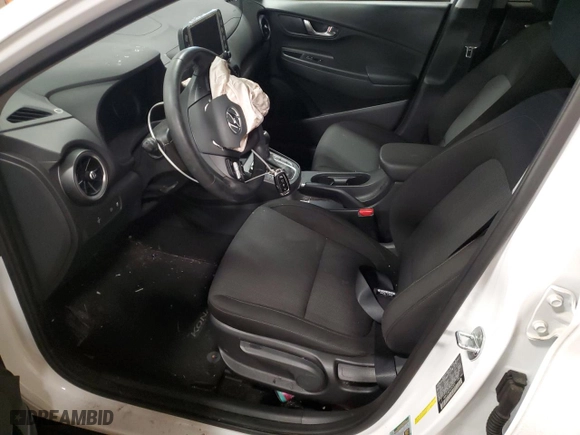 2022 Hyundai Kona SEL with VIN KM8K32AB2NU863616, listed as a Copart auction lot 44960655 with 0 mi miles and Non Repairable. Bid and sale history available at carsss.com. Image 7.