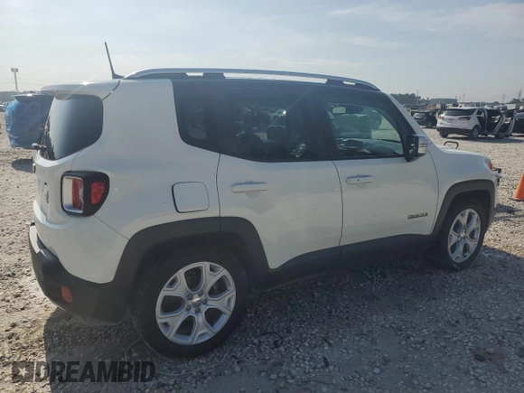 2018 Jeep Renegade Limited z VIN ZACCJADB6JPG74175, wystawiony jako Copart lot #55968915 z przebiegiem 147 595 mil mil oraz Czysty tytuł • Clean title. Historia ofert i sprzedaży dostępna na DreamBid. Obrazek 3.