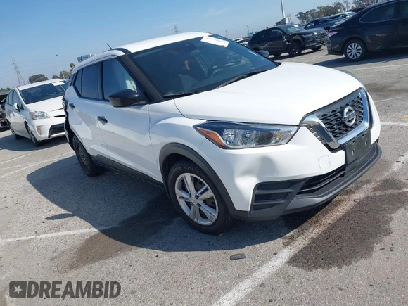 2020 Nissan Kicks S with VIN 3N1CP5BV1LL503321, listed as a IAAI auction lot 41872674 with 64,843 mi miles and . Bid and sale history available at carsss.com. Image 1.