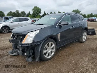 2013 Cadillac SRX Performance Collection with VIN 3GYFNDE35DS650344, listed as a Copart auction lot 58834235 with 142,103 mi miles and Salvage title. Bid and sale history available at DreamBid. Image 1.