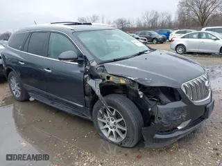 2013 Buick Enclave Leather with VIN 5GAKVCKD3DJ163559, listed as a IAAI auction lot 42044801 with 164,678 mi miles. Bid and sale history available at carsss.com. Image 1.
