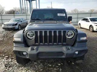 2021 Jeep Wrangler Unlimited Sport Altitude with VIN 1C4HJXDG0MW521769, listed as a Copart auction lot 53625925 with 34,074 mi miles and Salvage title. Bid and sale history available at DreamBid. Image 5.