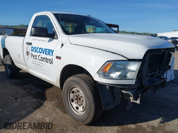2016 Ram 2500 Tradesman with VIN 3C6LR4AT2GG235225, listed as a IAAI auction lot 41805599 with 163,019 mi miles. Bid and sale history available at carsss.com. Image 1.