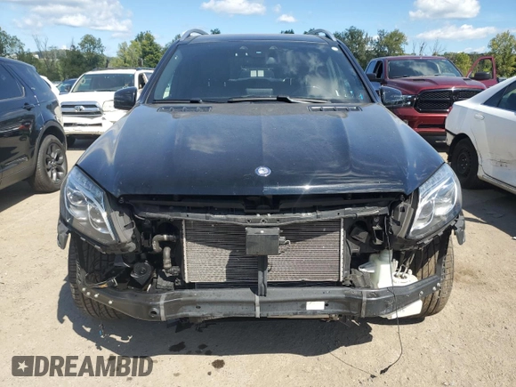 2017 Mercedes-Benz GLS 550 with VIN 4JGDF7DE7HA904797, listed as a Copart auction lot 70669814 with 75,145 mi miles and Salvage Title. Bid and sale history available at DreamBid. Image 5.