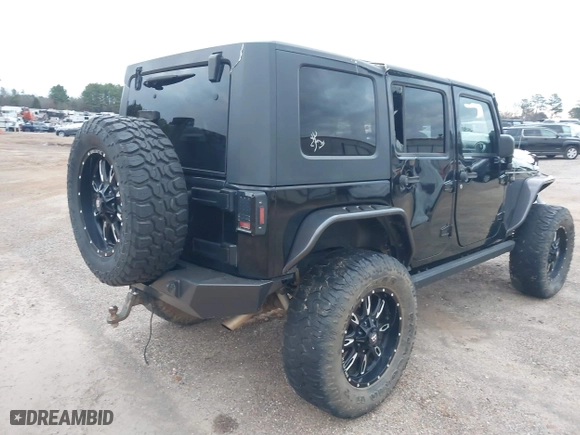 2016 Jeep Wrangler Unlimited 75th Anniversary with VIN 1C4BJWEG2GL158850, listed as a IAAI auction lot 41472080 with 109,789 mi miles. Bid and sale history available at carsss.com. Image 4.