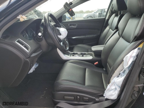 2018 Acura TLX with VIN 19UUB2F32JA009756, listed as a Copart auction lot 46535205 with 89,530 mi miles and Salvage Title. Bid and sale history available at carsss.com. Image 7.