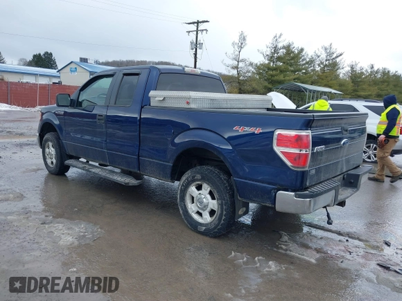 2009 Ford F-150 STX with VIN 1FTRX14809KC93165, listed as a IAAI auction lot 41563841 with 156,690 mi miles. Bid and sale history available at carsss.com. Image 3.