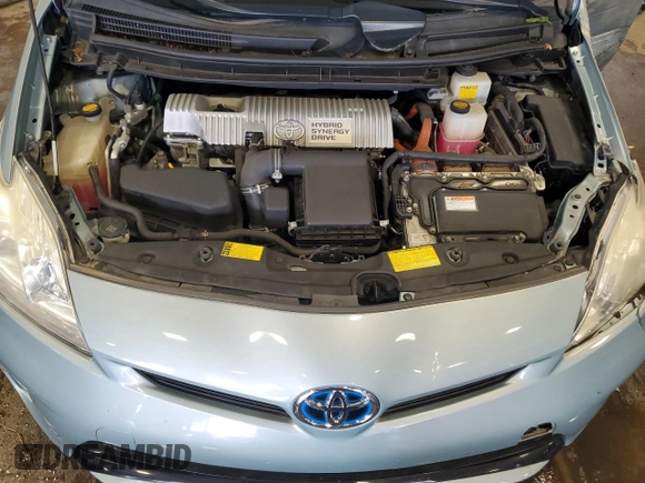 2014 Toyota Prius Four with VIN JTDKN3DU5E1750987, listed as a Copart auction lot 61462325 with 67,808 mi miles and Salvage title. Bid and sale history available at DreamBid. Image 11.