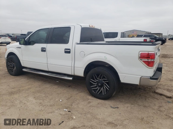 2012 Ford F-150 XL with VIN 1FTFW1CF3CKE18673, listed as a Copart auction lot 44647615 with 179,700 mi miles and Salvage Title. Bid and sale history available at carsss.com. Image 2.