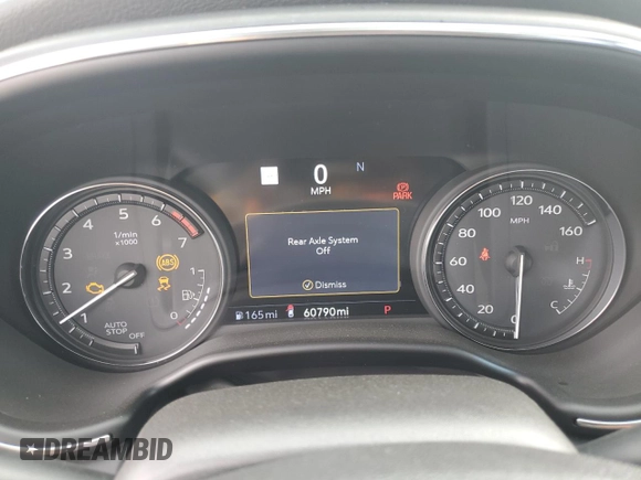 2020 Cadillac CT5 V-Series with VIN 1G6DV5RW5L0151558, listed as a Copart auction lot 47098245 with 60,790 mi miles and Salvage Title. Bid and sale history available at carsss.com. Image 9.