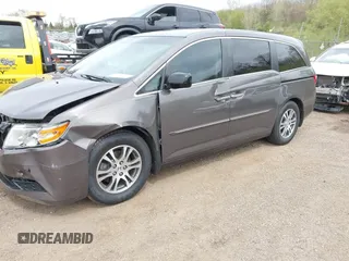 2011 Honda Odyssey EX-L with VIN 5FNRL5H68BB100274, listed as a IAAI auction lot 42159787 with 205,616 mi miles and . Bid and sale history available at carsss.com. Image 18.