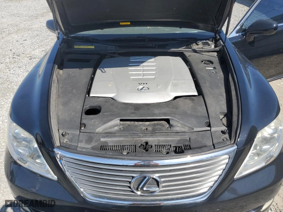 2007 Lexus LS 460 with VIN JTHBL46F675001362, listed as a Copart auction lot 48631685 with 219,477 mi miles and Salvage Title. Bid and sale history available at carsss.com. Image 11.