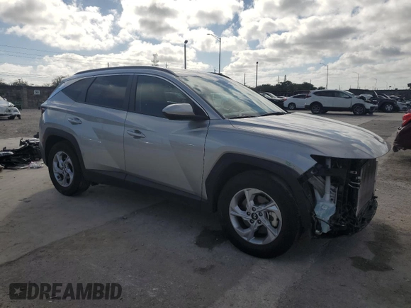 2024 Hyundai Tucson SEL with VIN 5NMJB3DEXRH347502, listed as a Copart auction lot 43367555 with 32,565 mi miles and Clean Title. Bid and sale history available at DreamBid. Image 4.