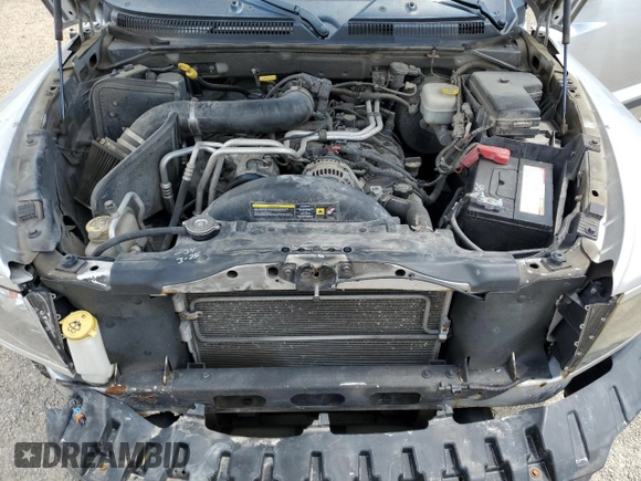 2008 Dodge Dakota with VIN 1D7HW78N58S550147, listed as a Copart auction lot 58793855 with 126,970 mi miles and Salvage title. Bid and sale history available at DreamBid. Image 11.