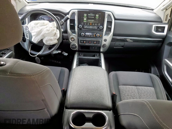 2021 Nissan Titan Pro-4X с VIN 1N6AA1EDXMN535765, выставлен на аукционе Copart как лот 63125075 с пробегом 56 208 миль миль и Списание • Salvage title. История ставок и продаж доступна на DreamBid. Изображение 8.