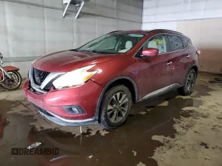 2016 Nissan Murano Platinum with VIN 5N1AZ2MG4GN116856, listed as a Copart auction lot 88486095 with 146,153 mi miles and Clean Title. Bid and sale history available at carsss.com. Image 1.