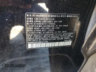 2022 Volkswagen Tiguan S с VIN 3VV0B7AX7NM131799, выставлен на аукционе Copart как лот 89340755 с пробегом 22 598 миль миль и Списание • Salvage title. История ставок и продаж доступна на DreamBid. Изображение 12.