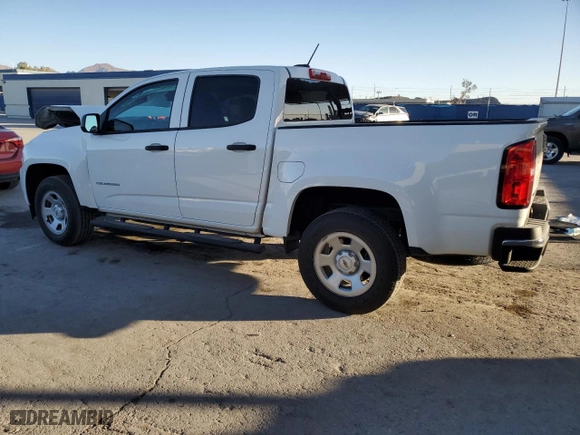 2022 Chevrolet Colorado 2WD Work Truck with VIN 1GCGSBEA0N1316067, listed as a Copart auction lot 43955845 with 23,506 mi miles and Salvage Title. Bid and sale history available at carsss.com. Image 2.