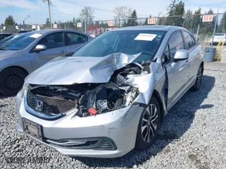 2013 Honda Civic Sdn EX with VIN 19XFB2F81DE060587, listed as a IAAI auction lot 41892484 with 173,037 mi miles. Bid and sale history available at carsss.com. Image 6.