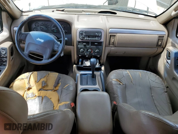 2002 Jeep Grand Cherokee Laredo z VIN 1J4GX48SX2C292081, wystawiony jako Copart lot #54246255 z przebiegiem 167 082 mil mil oraz Szkoda całkowita • Salvage title. Historia ofert i sprzedaży dostępna na DreamBid. Obrazek 8.