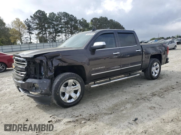 2016 Chevrolet Silverado 1500 LTZ with VIN 3GCUKSEC9GG216137, listed as a Copart auction lot 50739155 with 164,544 mi miles and Salvage Title. Bid and sale history available at carsss.com. Image 1.