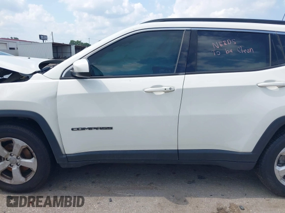 2018 Jeep Compass Altitude with VIN 3C4NJCBB1JT151808, listed as a IAAI auction lot 42402585 with 145,422 mi miles and . Bid and sale history available at DreamBid. Image 13.