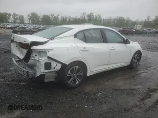 2023 Nissan Sentra SV z VIN 3N1AB8CV3PY311428, wystawiony jako Copart lot #56028375 z przebiegiem 18 377 mil mil oraz Szkoda całkowita • Salvage title. Historia ofert i sprzedaży dostępna na DreamBid. Obrazek 3.