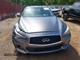 2016 Infiniti Q50 3.0t Premium with VIN JN1EV7AP4GM304093, listed as a IAAI auction lot 42021671 with 61,581 mi miles. Bid and sale history available at carsss.com. Image 12.