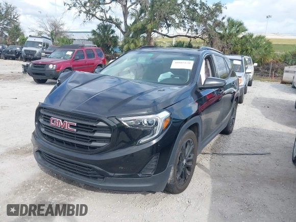 2019 GMC Terrain SLE with VIN 3GKALMEV0KL378319, listed as a IAAI auction lot 40805830 with 94,544 mi miles. Bid and sale history available at carsss.com. Image 19.