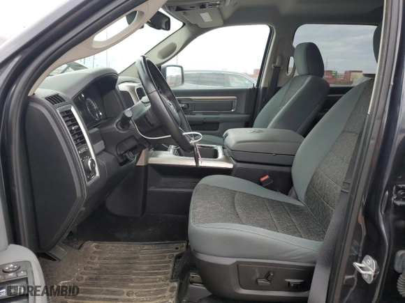 2017 Ram 1500 Big Horn with VIN 1C6RR7LG6HS581655, listed as a Copart auction lot 50875415 with 57,067 mi miles and Salvage Title. Bid and sale history available at carsss.com. Image 7.